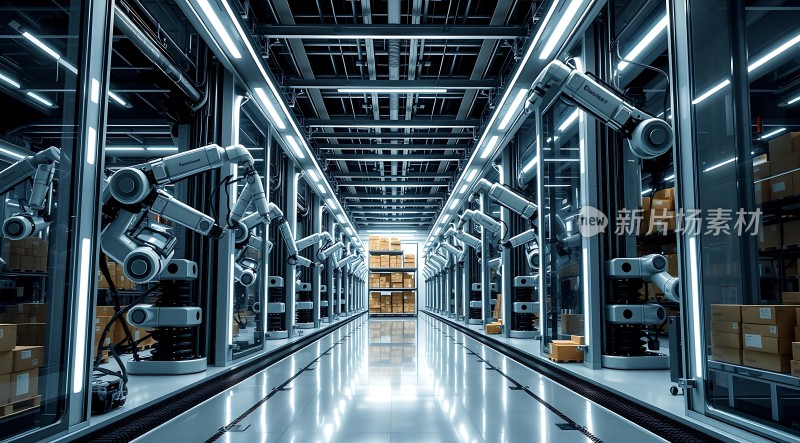 智能仓储机器人高效作业
