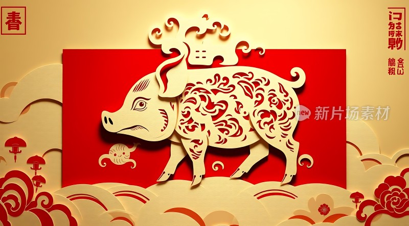 春回大地猪年大吉