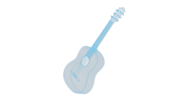 吉他 民谣小清新乐器音乐表演演奏电吉他