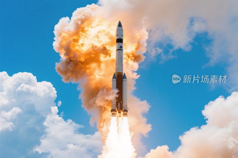 火箭发射场景