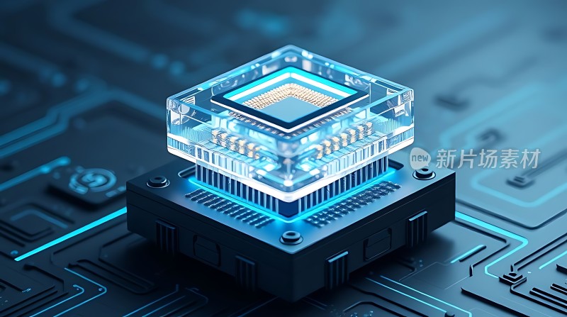 透明芯片科技感十足