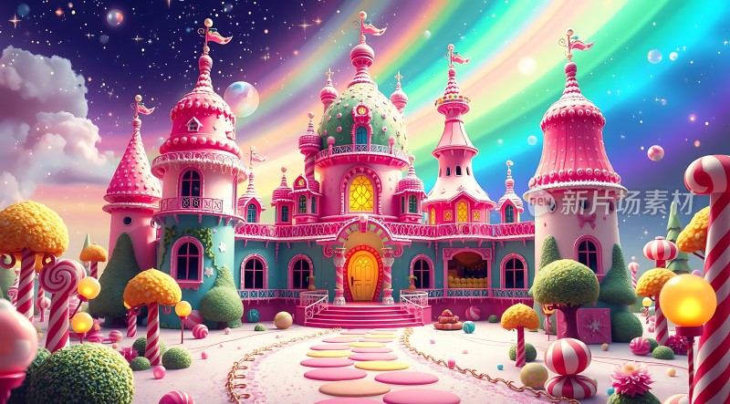 糖果城堡梦幻之夜
