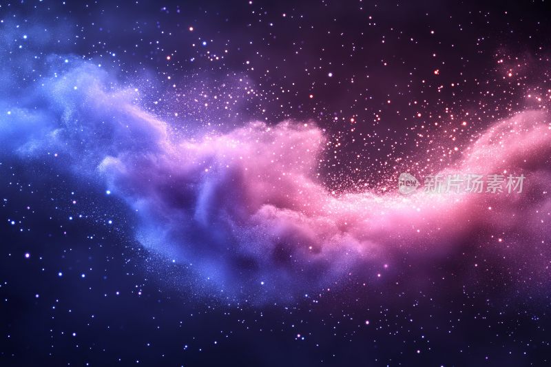 梦幻绚丽的星云宇宙景象