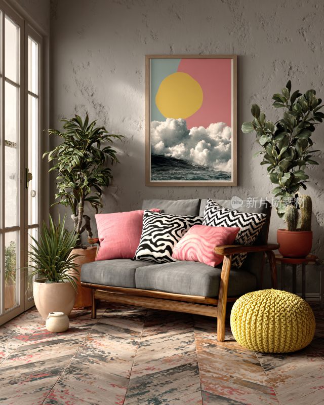 温馨舒适的室内角落装饰