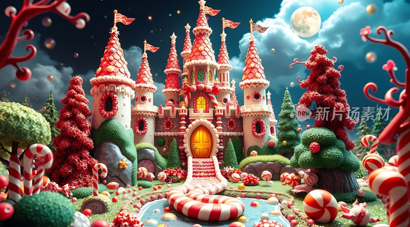 糖果城堡梦幻之夜