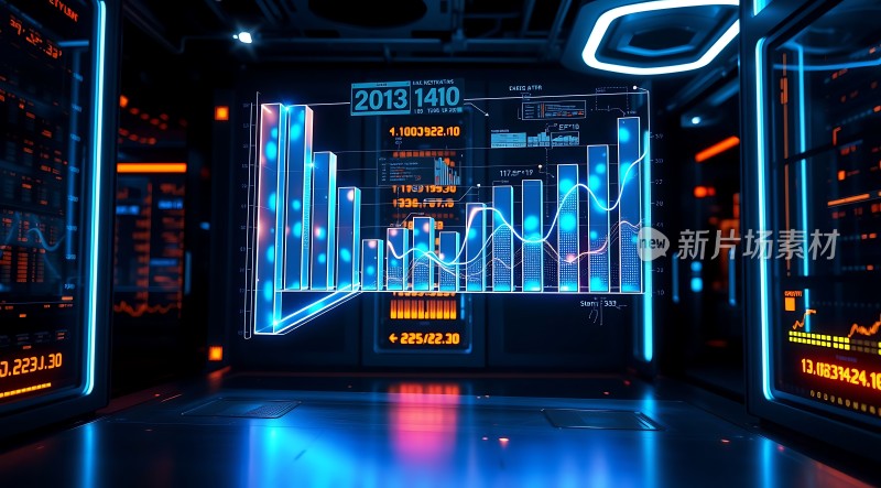 未来科技数据图表展示