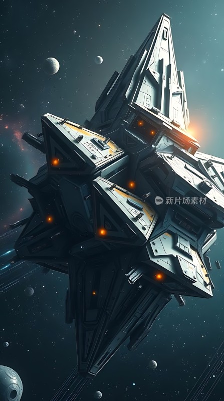 星际飞船探索未知宇宙