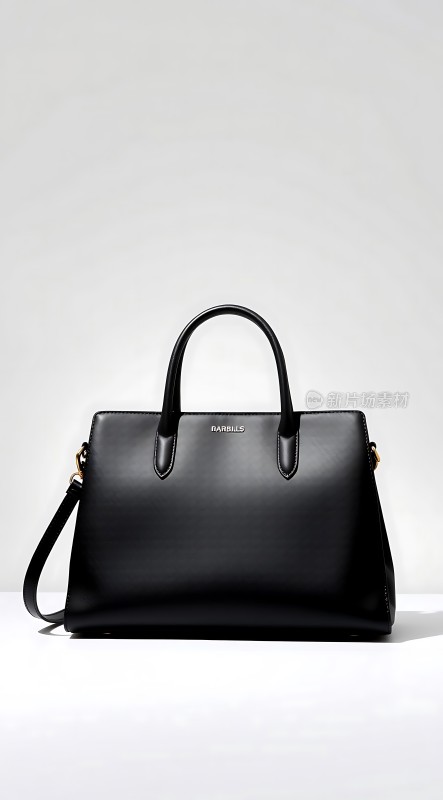 黑色时尚手提包简约大气质感十足