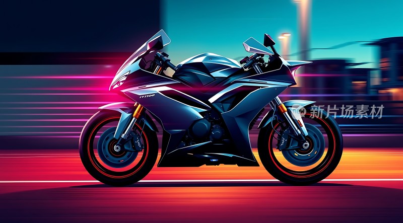 疾驰夜幕下的速度与激情