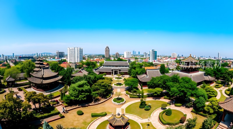 古建园林与现代城市景观融合之美