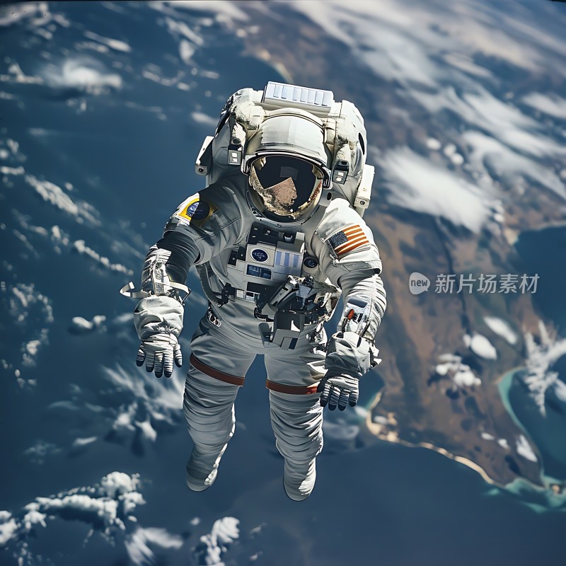 宇航员太空漫步