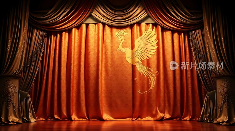 新片场素材舞台上的凤凰