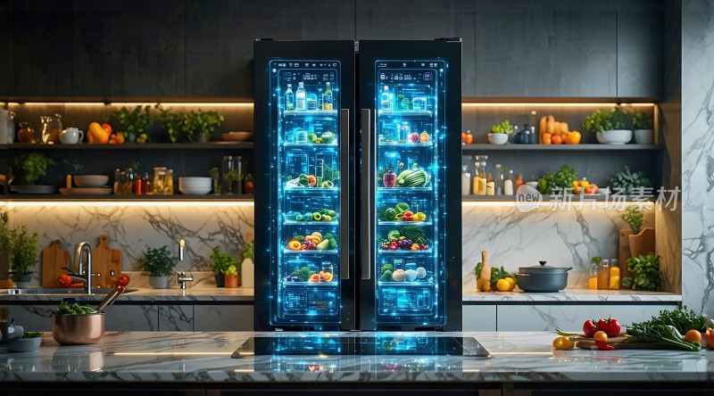 智能冰箱与现代厨房