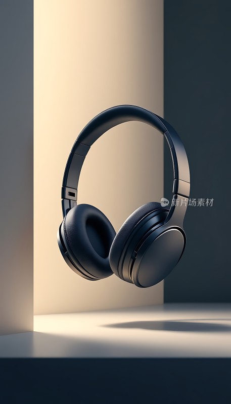 黑色耳机静候新声