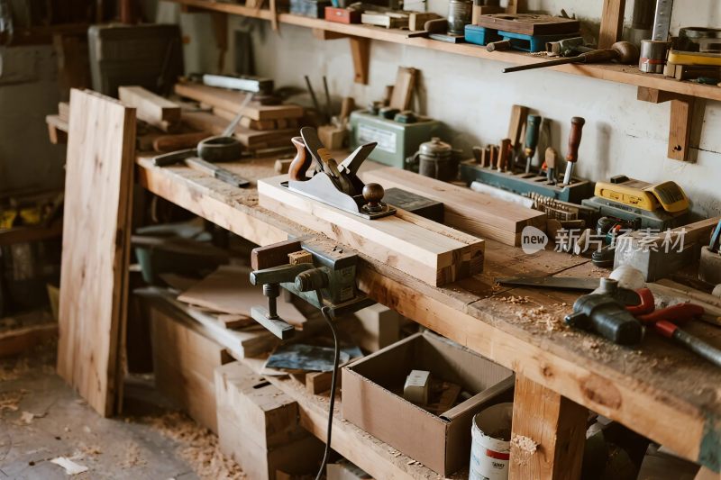 木工工作间场景