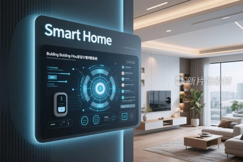 智能家居界面展示场景
