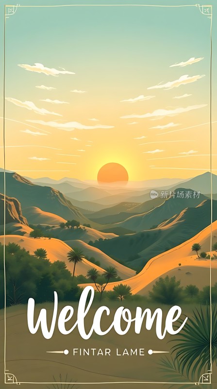 欢迎来到宁静沙漠