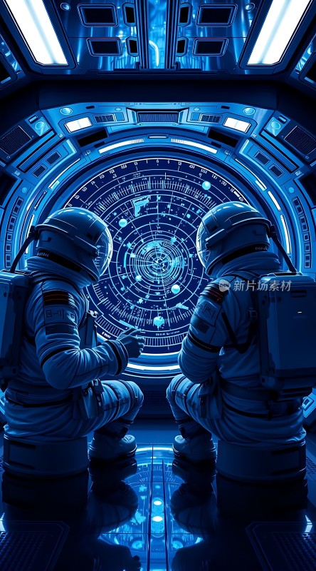 宇航员探秘宇宙