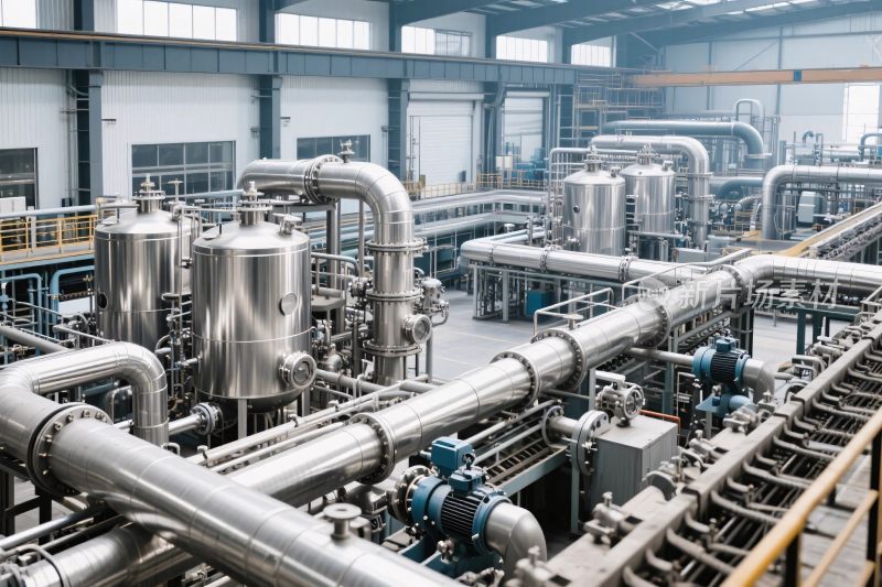 工厂车间管道设备场景