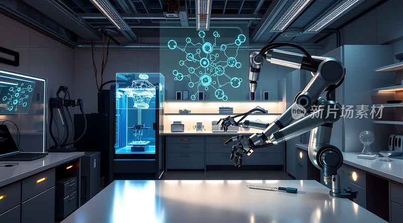 未来实验室智能机器人与科技互动