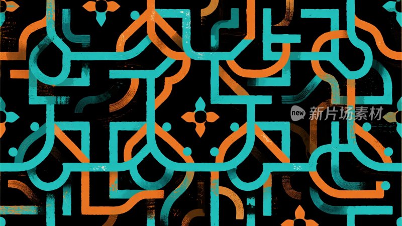 几何图案抽象背景图