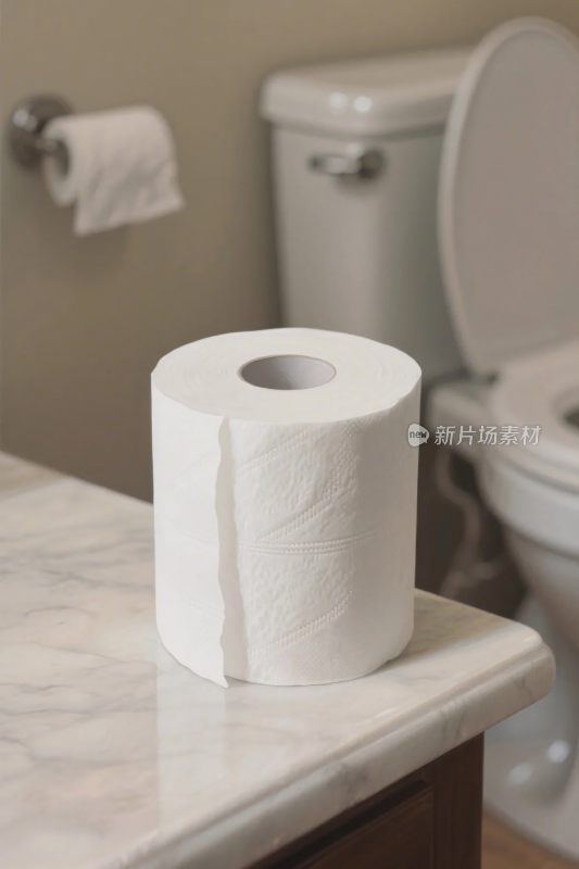 卫生间卫生纸场景