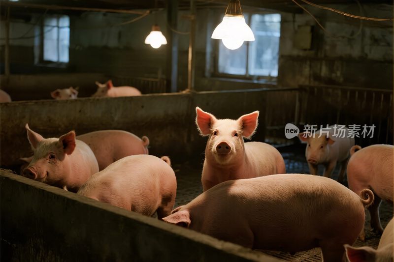 猪圈养殖场景