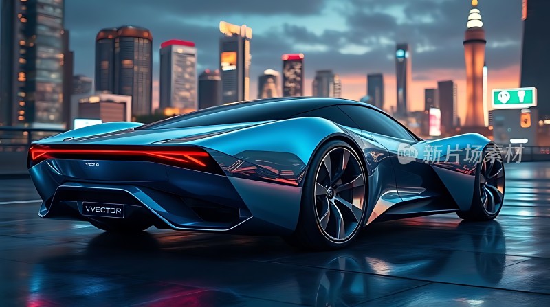 未来之城科技座驾