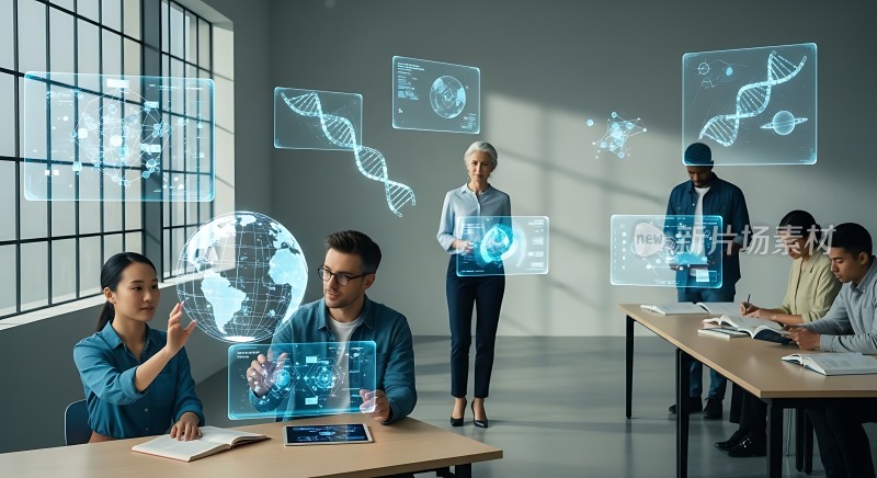 未来科技课堂智慧学习新体验