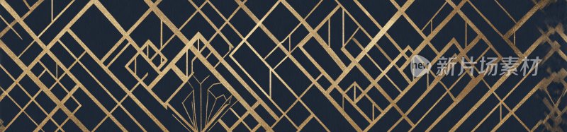黑金几何线条背景图
