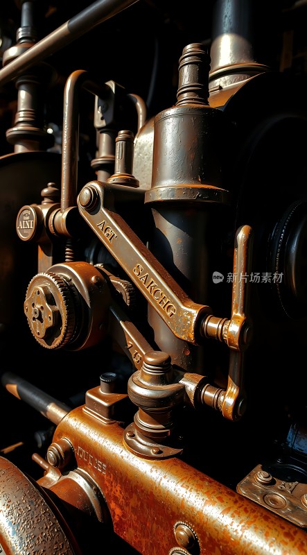蒸汽机细节之美