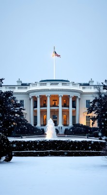 白宫雪夜 白宫雪夜