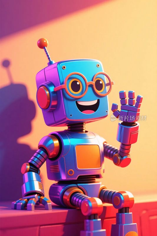 卡通机器人形象