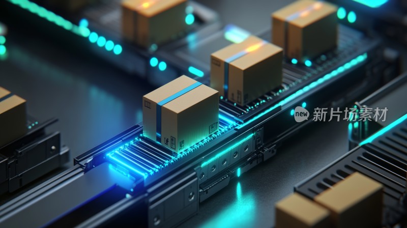 自动化物流包裹工厂