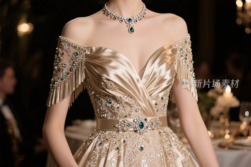 华丽礼服展示图