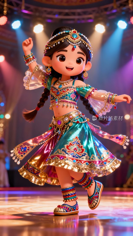 舞台上的美丽舞者