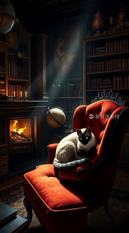 书房里的温暖时光