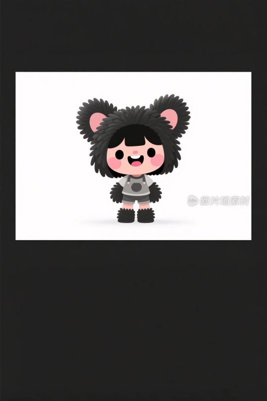卡通萌系人偶形象