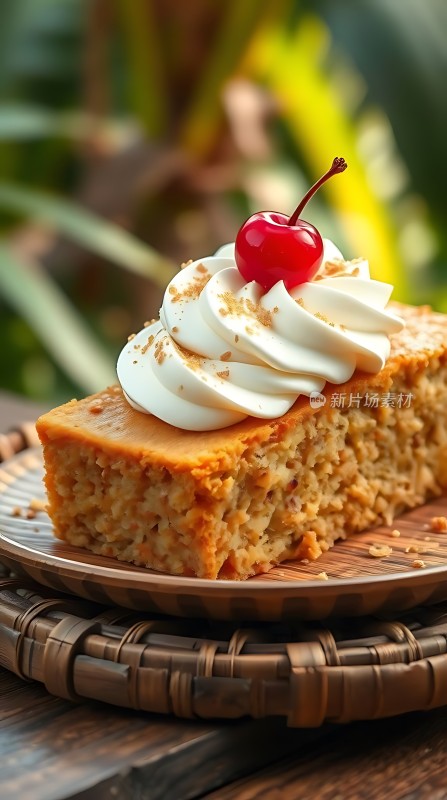 奶油樱桃蛋糕