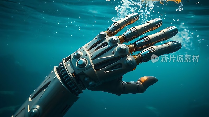 机械之手潜入深海