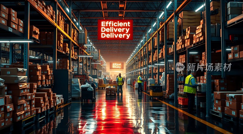 高效配送中心