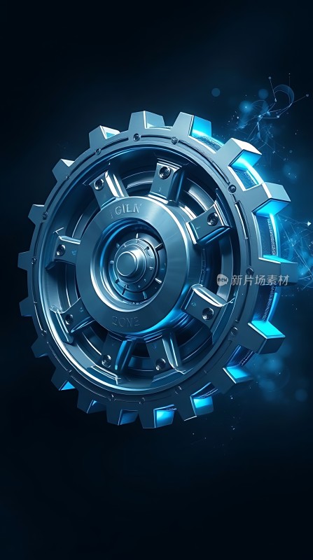 科技齿轮未来机械之美