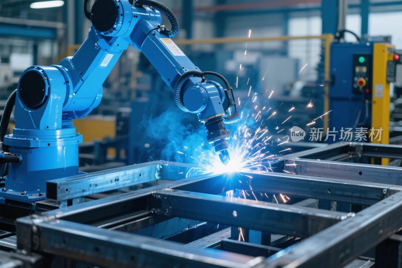 工业机器人焊接作业场景