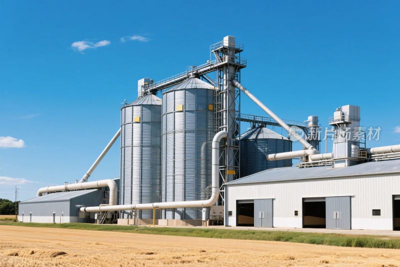 工业储料厂场景