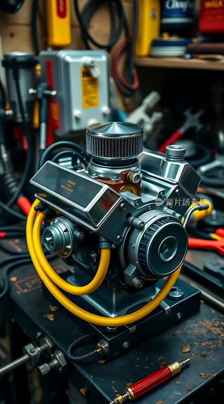 机械之美精密零件与工具的结合