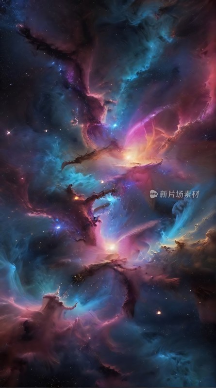 宇宙奇观星云幻彩