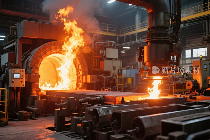 工业熔炉生产场景