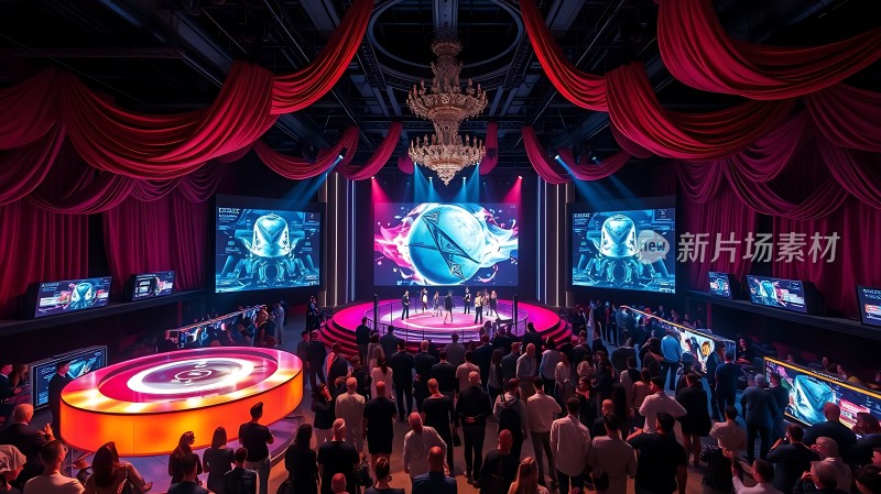 新品发布会现场