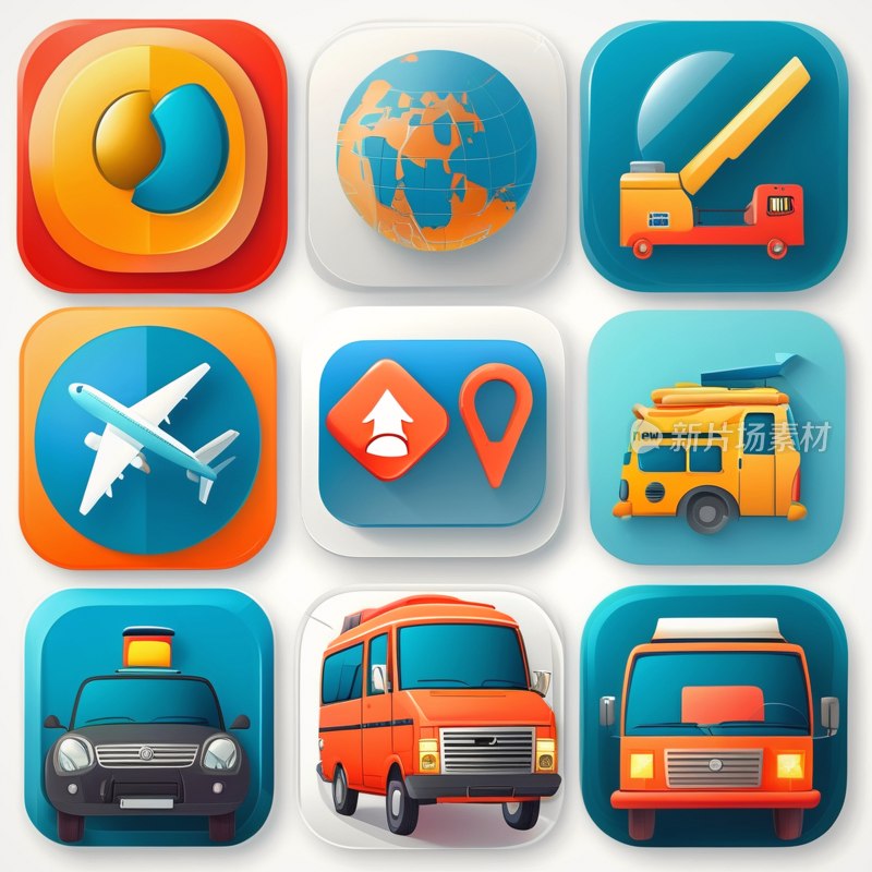 交通图标集