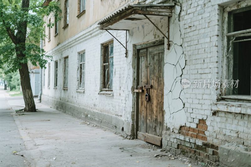 老旧建筑场景